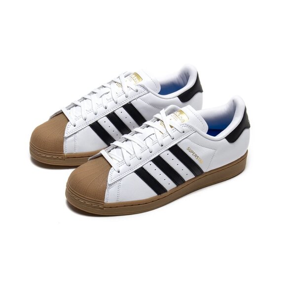 Adidas Superstar ADV Footwear White Gum Mens Shoes IE0669 NEW Sz 7 / WMNS Sz 8 main image 4